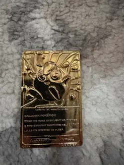 Pokemon 23K Gold Plated Trading Cards 1999 Burger King Promotion Full Set Of 6 - Image 4