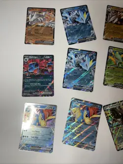 Lot Of 12 Pokemon Black Bolt/ White Flare Pokemon EXs Double Halo - Image 2