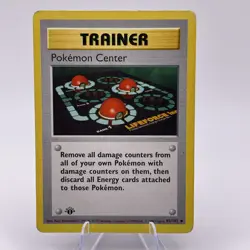POKEMON CENTER 1999 POKEMON BASE SET 1ST EDITION 85/102 Vintage - Image 1