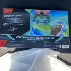 Pokemon TCG SV: Venusuar And Blastoise Ex Premium Collection (In Hand) - Image 2