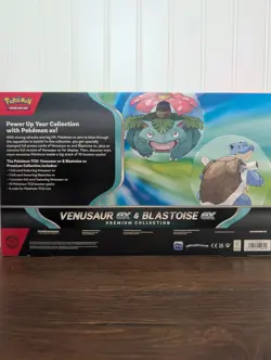 Pokemon TCG SV: Venusuar And Blastoise Ex Premium Collection (In Hand) - Image 2