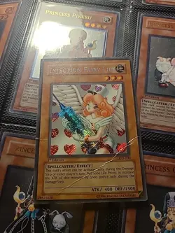 Injection Fairy Lily LOD-100 1st Edition Secret Rare Holo Yugioh - Image 1