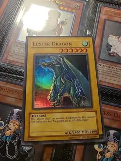Yugioh Luster Dragon LOD-050 Super Rare Unlimited - Image 1