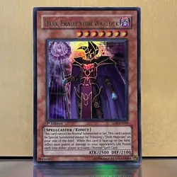 YuGiOh • Dark Eradicator Warlock • SD6-EN001 • Holo Ultra Rare 1st Edition • LP - Image 1
