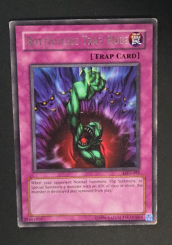 Yugioh Bottomless Trap Hole LOD-092 RARE Legacy Of Darkness MP/HP - Image 1
