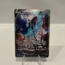 Lumineon V 156/172 Brilliant Stars Holo Pokemon TCG Trading Card Game - Image 1