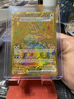 Pokemon TCG Terapagos EX Prismatic Evolutions Holo Hyper Rare Card 180/131 SV - Image 3