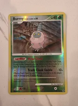 Burmy 80/132 Pokemon Card Secret Wonders Reverse Holo Common - LP/NM - Image 1