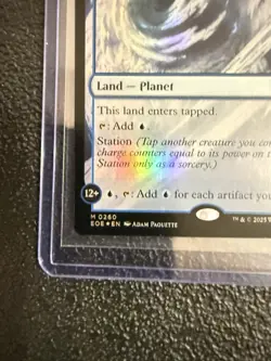 MTG Uthros, Titanic Godcore Edge of Eternities Regular Miscut Mint Card - Image 5