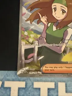 Pokemon TCG Daisy's Help Scarlet & Violet Trainer Holo Ultra Rare Card 195/165 - Image 2