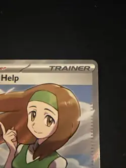Pokemon TCG Daisy's Help Scarlet & Violet Trainer Holo Ultra Rare Card 195/165 - Image 4