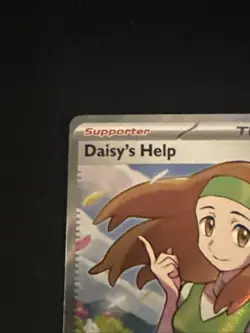 Pokemon TCG Daisy's Help Scarlet & Violet Trainer Holo Ultra Rare Card 195/165 - Image 5