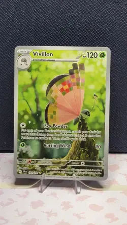 Vivillon 193/191 Illustration Rare Surging Sparks Pokemon Card Mint - Image 1