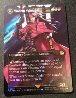 Vincent Valentine - Surge Foil - Borderless - FIN - MTG - EN - NM - 0528 - Image 1