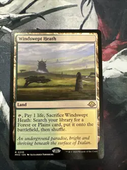 MTG: Windswept Heath *REGULAR* #235 Modern Horizons 3 - Rare - NM - Image 1