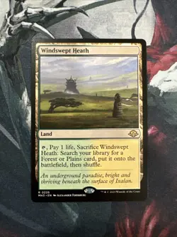 MTG: Windswept Heath *REGULAR* #235 Modern Horizons 3 - Rare - NM - Image 1