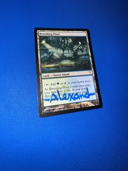 SIGNED Breeding Pool (Rob Alexander) ~ Dissension MTG - Image 1