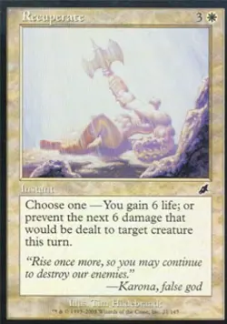 Recuperate -Foil Medium Play MTG Scourge - Image 1