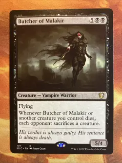 MTG 4 x Black Rare Lot Commander: Innistrad: Midnight Hunt Near-Mint!! - Image 3