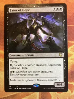 MTG 4 x Black Rare Lot Commander: Innistrad: Midnight Hunt Near-Mint!! - Image 4