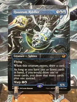 MTG | Quantum Riddler (Borderless) [Edge of Eternities] NF - Image 1