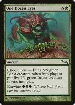 One Dozen Eyes - Mirrodin MRD - MTG - LP - Magic - 126 - Image 1