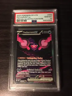Pokemon Scarlet Violet - Shrouded Fable - Pecharunt ex 093/064 PSA 10 - Image 1