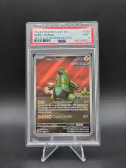 2024 Pokemon Iron Thorns Pokemon Center ETB Promo PSA 9 - Image 2