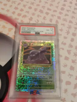 2002 Pokemon Legendary Collection Muk - Reverse Holo 16/110 PSA 8 - Image 1