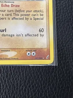 2006 Pokemon EX Crystal Guardians Reverse Holo-Foil #27/100 Swampert Rare NM - Image 4