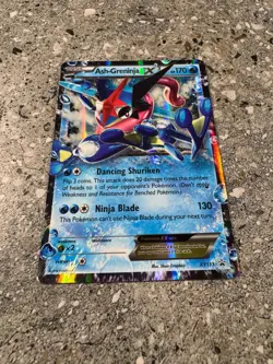 Pokemon TCG Cards Ash-Greninja EX XY133 Black Star Promo Holo NM (Standard Size) - Image 5