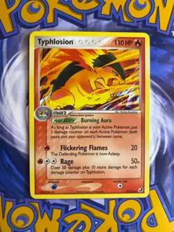 Typhlosion 17/115 - EX Unseen Forces Deck Exclusive Non-Holo Rare Pokemon - LP - Image 1