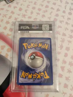 2002 POKEMON LEGENDARY COLLECTION #17 NINETALES-REVERSE FOIL PSA 8 - Image 3