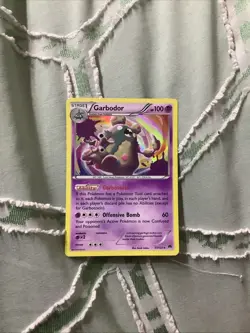 Garbodor 57/122 Holo Rare XY: BREAKpoint 2016 Pokemon TCG VLP - Image 1