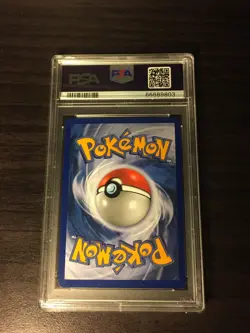 2007 POKEMON D&P MYSTERIOUS TREASURES AGGRON 1/123 HOLO PSA 9 MINT - Image 2
