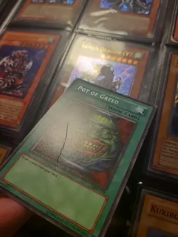 YUGIOH POT OF GREED LOB-119 UNLIMITED - Image 2