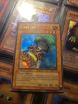 Yugioh - Fiber Jar Ultra Rare 1st Edition LOD-056 - Image 1