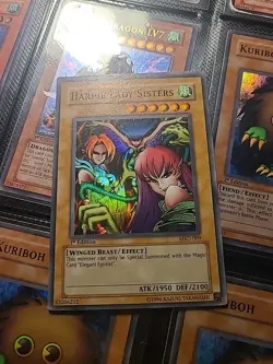 YUGIOH HARPIE LADY SISTERS MRD-009 1ST SUPER - Image 1