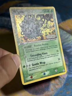 Tangela 44/92 Reverse Holo Foil Stamped EX Legend Maker Pokemon Card LP - Image 4