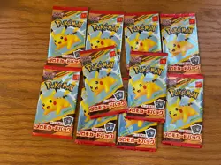 Pokemon Card McDonald's Promo 10 Pack Pikachu 020/M-P and Random Card Japanese - Image 1