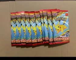 Pokemon Card McDonald's Promo 10 Pack Pikachu 020/M-P and Random Card Japanese - Image 1
