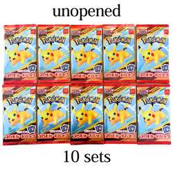 Pokemon Card McDonald's Promo 10 Pack Pikachu 020/M-P and Random Card Japanese - Image 1