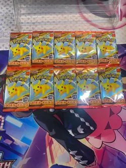 Pokemon Card McDonald's Promo 10 Pack Pikachu 020/M-P and Random Card Japanese - Image 1