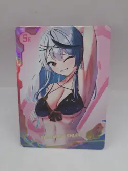 Goddess Story - Sakamata Chloe - Hololive - SR-029 Anime Waifu Card CCG - Image 1