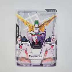 Resource (R-003) - Gundam Card Game #R-003 - Newtype Rising - NM / Mint Single - Image 2