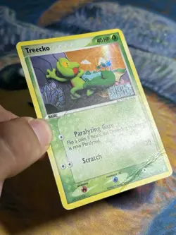 Treecko 67/100 EX Crystal Guardians Stamped Reverse Holo 2006 Pokemon Card HP - Image 4