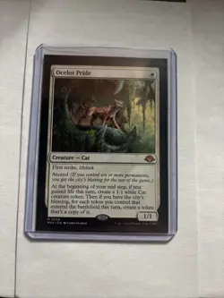Ocelot Pride Modern Horizons 3 Regular Card 0038 Magic the Gathering Mythic - Image 1