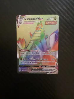 Duraludon VMAX Secret Rare - Evolving Skies 219/203 NM Pokemon Card SWSH07 - Image 1