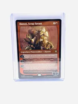 Daretti, Scrap Savant Etched Foil x1 Commander Masters MTG MT/NM - Image 1