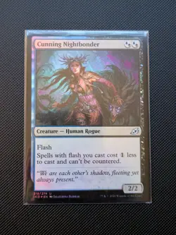 Cunning Nightbonder Ikoria: Lair of Behemoths MTG NM FOIL - Image 1